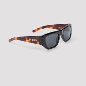 SAINT LAURENT Square-Frame Acetate Sunglasses